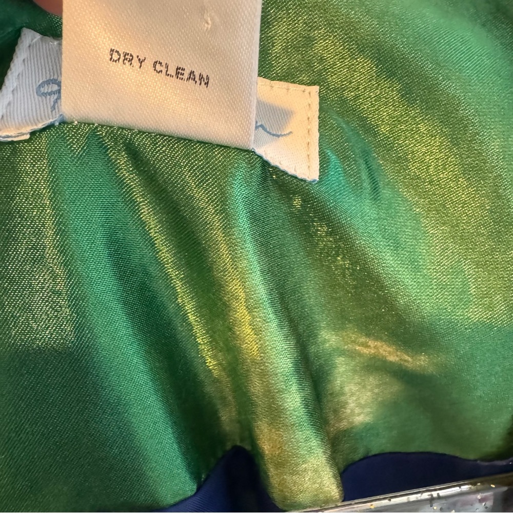 K. Jordan Maxi Coat & Dress Avant Garde Blue Green Floral Satin Set 16W - Picture 9 of 14